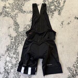 Siroko Bib Shorts Mens Size XL Black Padded Mesh Upper Breathability Cyclingwear